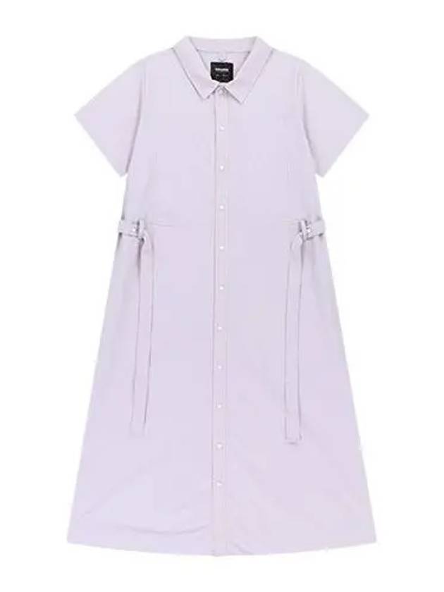 OG nylon shirt dress lavender - OFFGRID - BALAAN 3