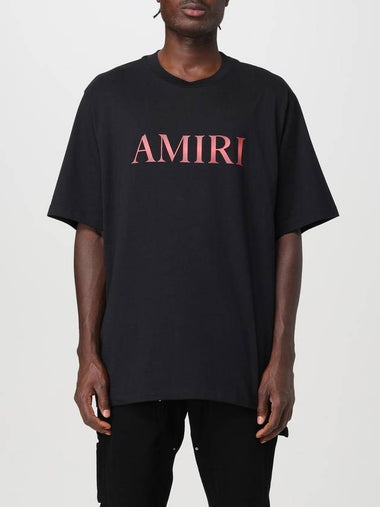 T-shirt Amiri in cotone con logo - AMIRI - BALAAN 1