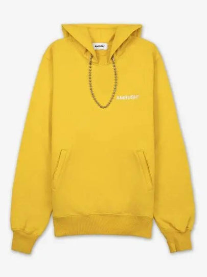 Ball Chain Detail Hoodie Yellow - AMBUSH - BALAAN 2