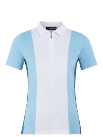 Women's Evelina Golf Polo Shirt Blue - J.LINDEBERG - BALAAN 2