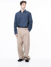 Men s M243PT01BE Corduroy One Tuck Wide Pants Beige - CHANCE'S NOI - BALAAN 3