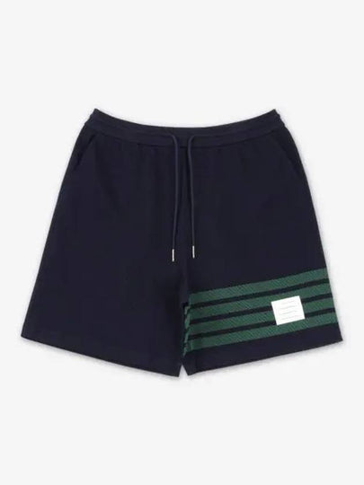 short pants MJQ203AJ0155 415 BLUE - THOM BROWNE - BALAAN 2