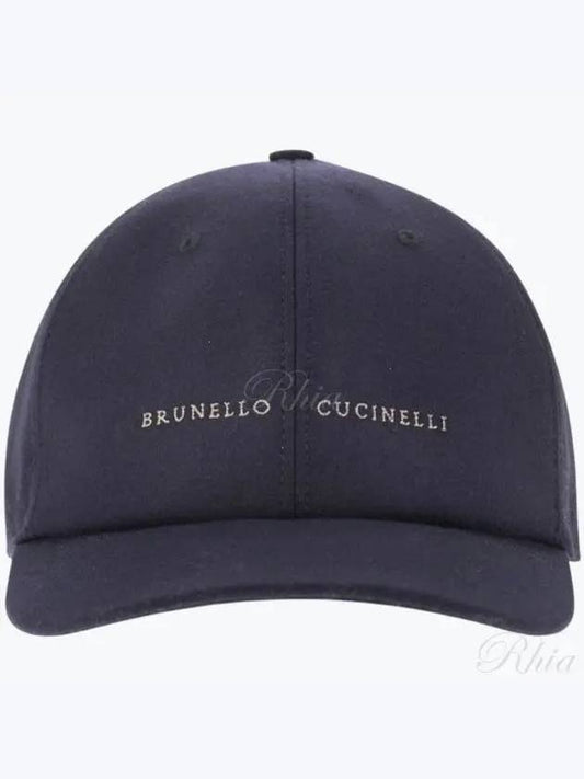 Embroid Logo Ball Cap Navy - BRUNELLO CUCINELLI - BALAAN 2