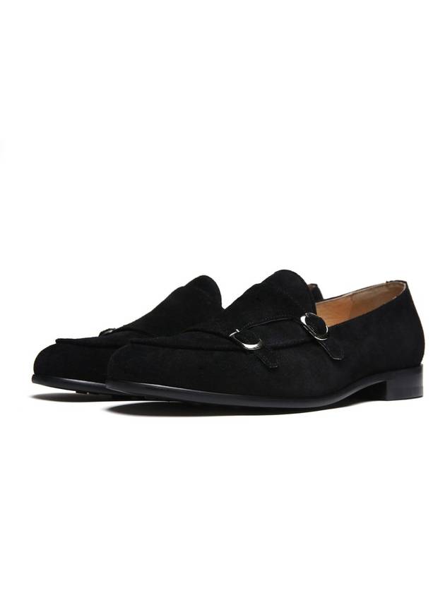 Chico Suede Double Monk BK - FLAP'F - BALAAN 1