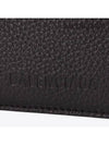 Zipper Leather Card Wallet Black - BALENCIAGA - BALAAN 7