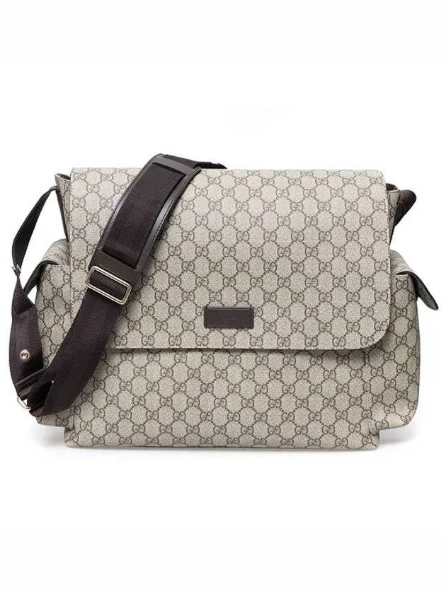 GG Supreme Fabric Baby Shoulder Bag Beige - GUCCI - BALAAN 5