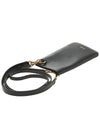 Phone Holder Mini Bag Black - JIL SANDER - BALAAN.