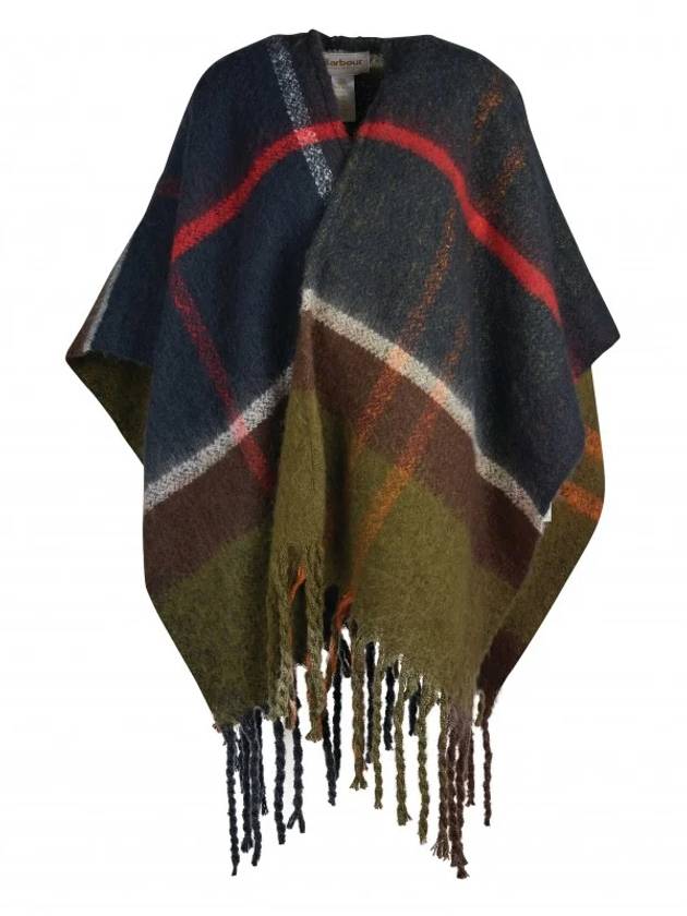 Isla Boucl? Serape Check Cape Green - BARBOUR - BALAAN 2