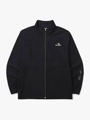 Diadora Cool Core Woven Jacket BLACK - DIADORA - BALAAN 1