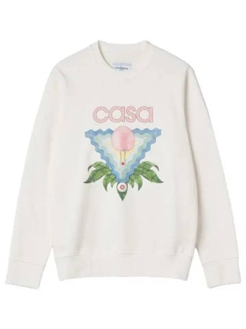 Memphis Icon Sweatshirt White T Shirt - CASABLANCA - BALAAN 1