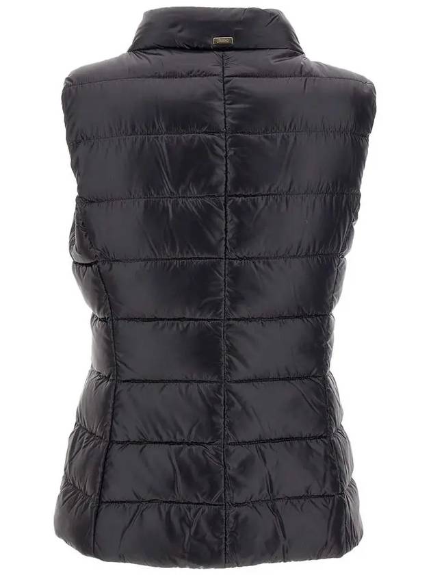 GIULIA Quilted Padded Vest Black PI0661DIC 12017Z 9300 - HERNO - BALAAN 3