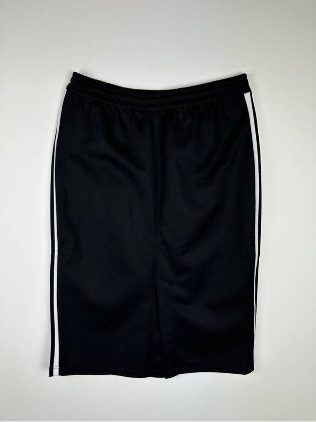 Classic 3 Stripe A-Line Skirt Black - ADIDAS - BALAAN 9