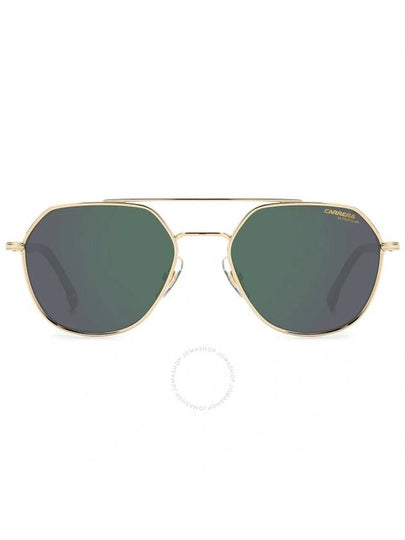 Carrera Grey Green Pilot Unisex Sunglasses CARRERA 303/S 0J5G/Q3 53 - CARRERA - BALAAN 2