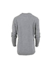 Y PROJECT Logo Jacquard Wool Blend Knit MPULL88 S25 Y62 GRAY - Y/PROJECT - BALAAN 2