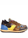 Multi camo Rockstud sneakers JY0S0723TMG - VALENTINO - BALAAN 1