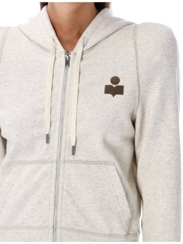 Hooded Sweatshirt SW0122FB A1M07E ECKI Free Ecru Khaki - ISABEL MARANT - BALAAN 3