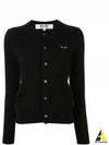 Heart Wappen Cardigan Black - COMME DES GARCONS - BALAAN 2