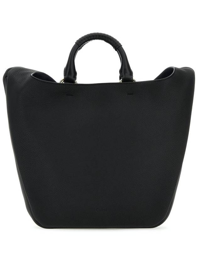 Deia Medium Hobo Tote Bag Black - CHLOE - BALAAN 2