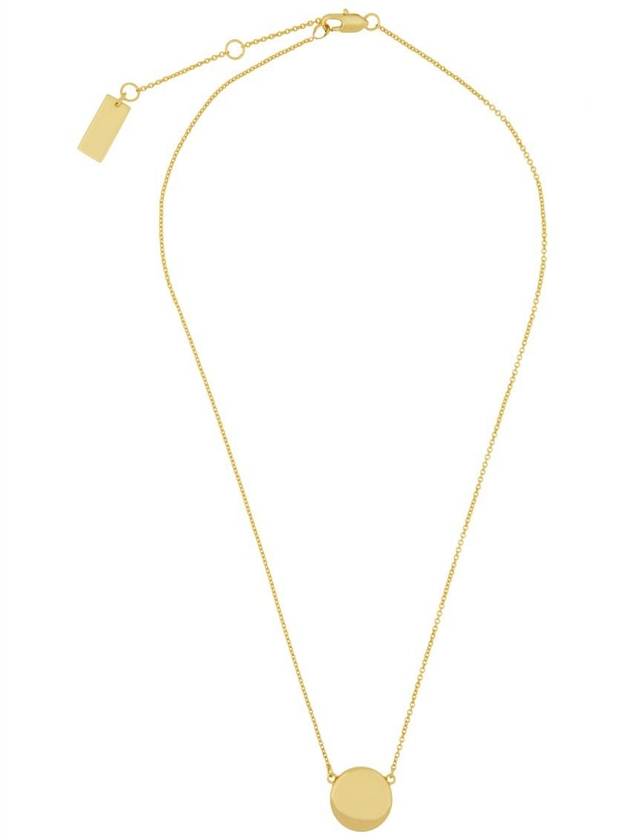 Marc Jacobs "Button Pendant" Necklace - MARC JACOBS - BALAAN 2