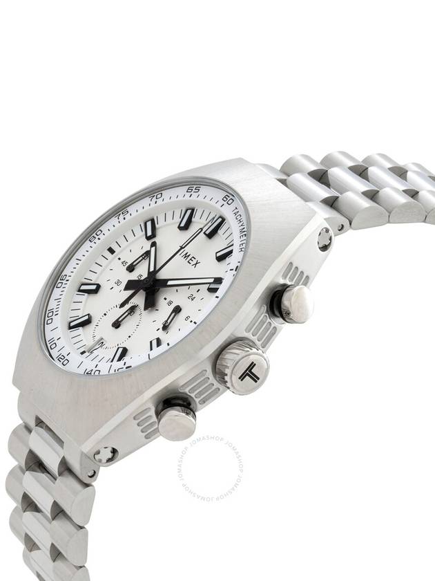 Timex Legacy Chronograph Quartz Silver Dial Men's Watch TW2W22200 - TIMEX - BALAAN 2