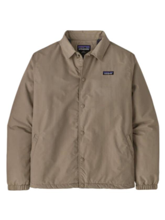 Lined Isthmus Coaches Jacket Seabird Grey - PATAGONIA - BALAAN 1