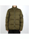 Ghost Wool Twill Down Padding Green - STONE ISLAND - BALAAN 3