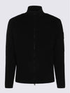 Extra Fine Zipper Cardigan Black - CP COMPANY - BALAAN 2