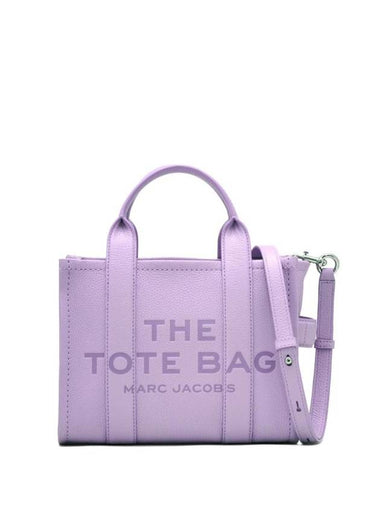 Small Leather Tote Bag Purple - MARC JACOBS - BALAAN 1