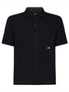 Pocket Polo Shirt Black - CP COMPANY - BALAAN 2