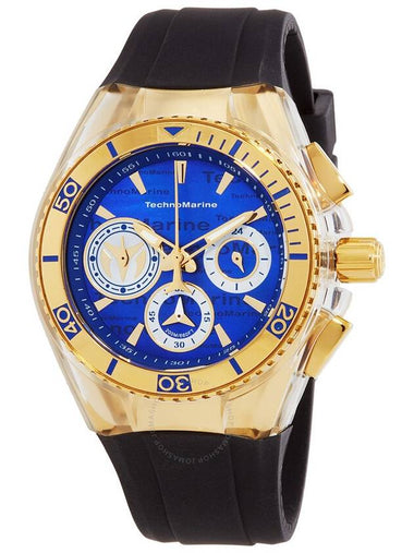 Technomarine Cruise Chronograph Quartz Blue Dial Ladies Watch TM-120031 - TECHNOMARINE - BALAAN 1