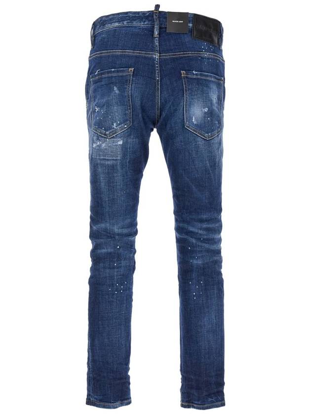 Skater Denim Jeans Dark Blue - DSQUARED2 - BALAAN 3