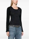 Inverse round neck sweater W4243IB - OUR LEGACY - BALAAN 4