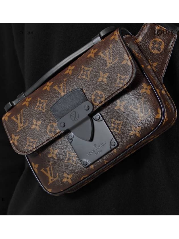 S-Lock Monogram Belt Bag Brown - LOUIS VUITTON - BALAAN 3