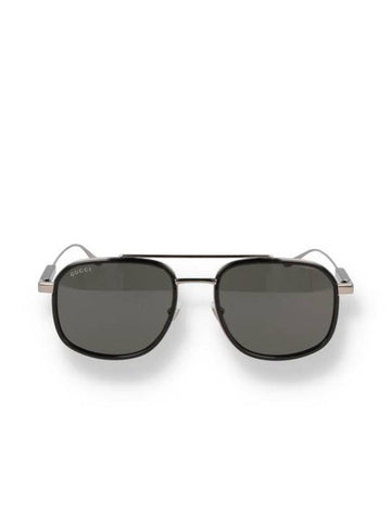 Aviator Sunglasses Black - GUCCI - BALAAN 1