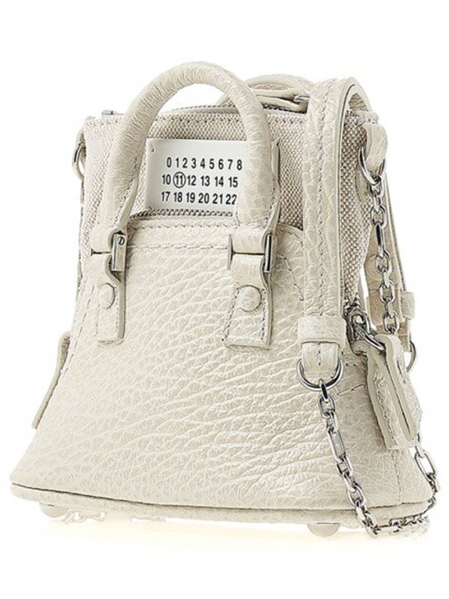 5AC Classic Baby Shoulder Bag Greige - MAISON MARGIELA - BALAAN 3