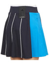 Women's Jolie Striped Golf Skirt Navy - J.LINDEBERG - BALAAN 11