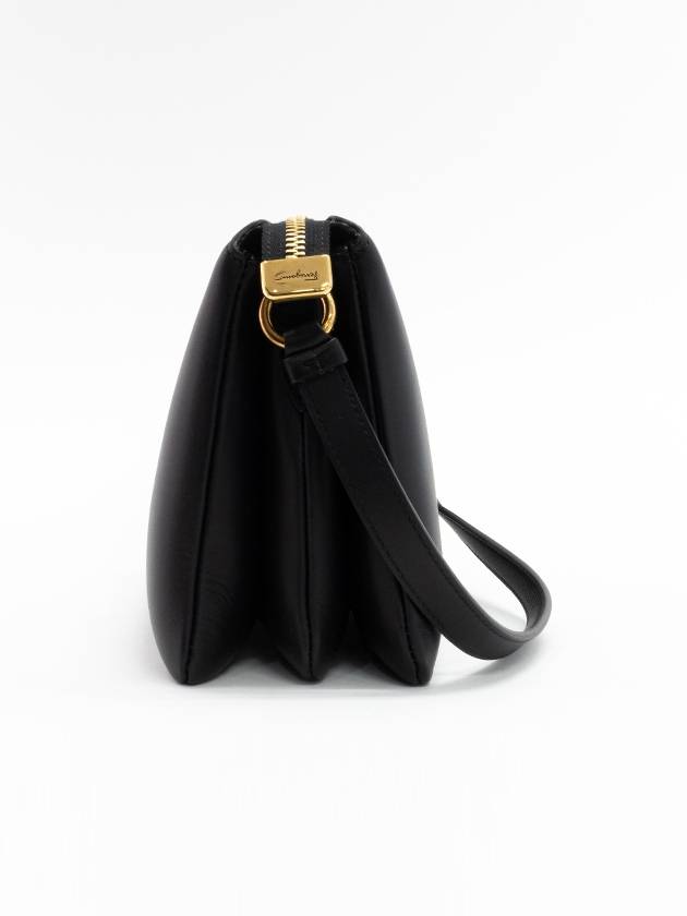 Salvatore Trapeggio Mini Bag Black - SALVATORE FERRAGAMO - BALAAN 5