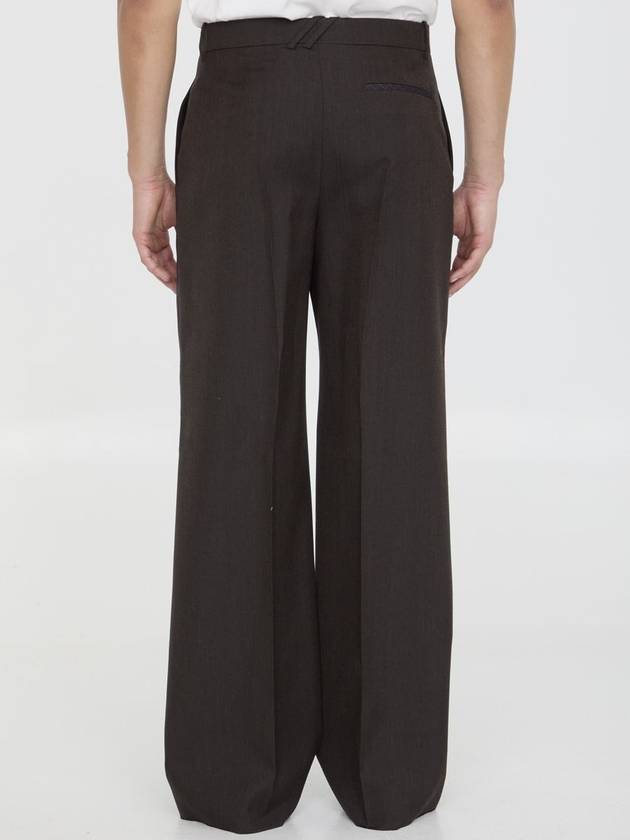 Wool Trousers - BURBERRY - BALAAN 4