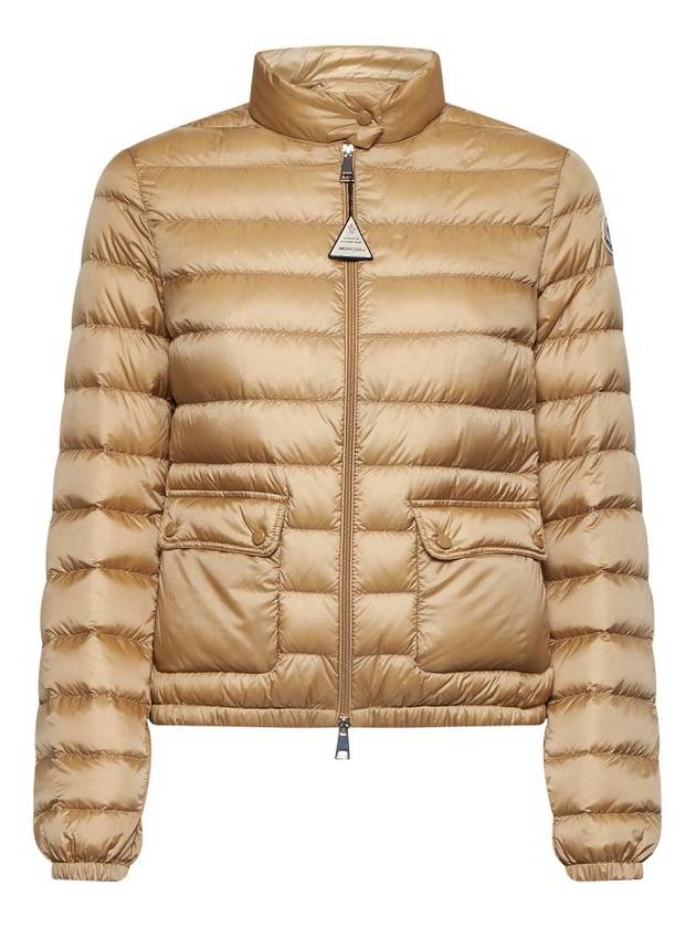 Lans High Neck Zip-Up Padding Beige - MONCLER - BALAAN 1