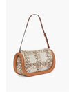 The Bumper 15 Jacquard Grid Logo Shoulder Bag Brown - JW ANDERSON - BALAAN 3