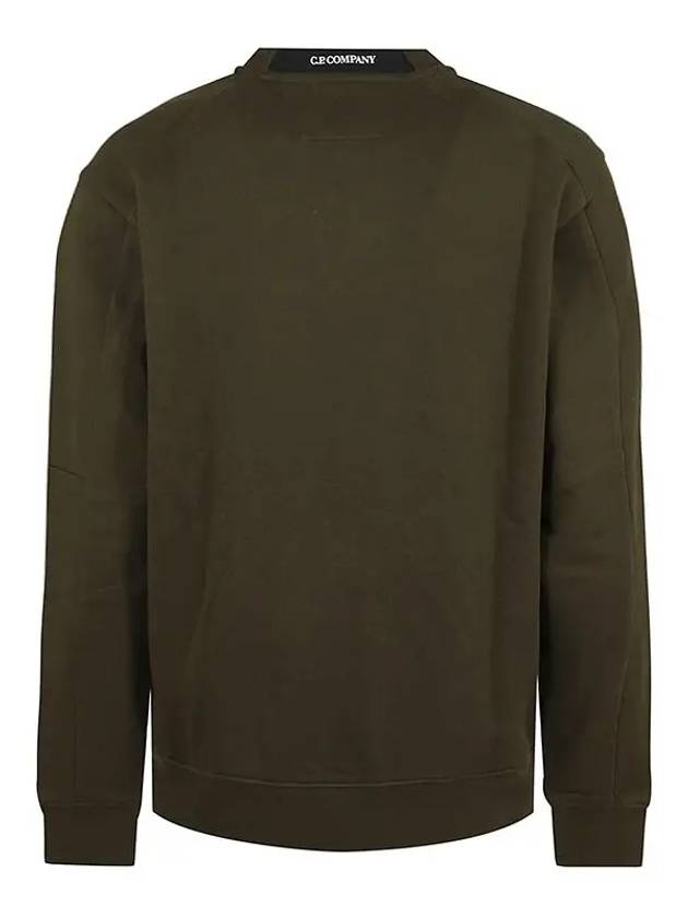 Diagonal Raised Fleece Lens Sweatshirt Ivy Green - CP COMPANY - BALAAN 3