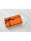 Unisex Long Wallet Silk Classic Bleu Jean H085198ckab - HERMES - BALAAN 10