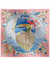 Flagship Silk 90 Scarf Rose - HERMES - BALAAN 2