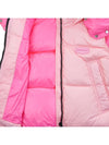 Women s VINDEMIATRIX Zipper Padded Vest Pink - DUVETICA - BALAAN 10