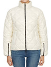 Women s Sora Diamond Quilted Heavy Short Down Jacket VDDJ95435 BGL - DUVETICA - BALAAN 4