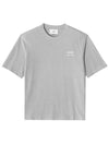 Alexandre Mattiussi Short Sleeve T-Shirt Grey - AMI - BALAAN 3