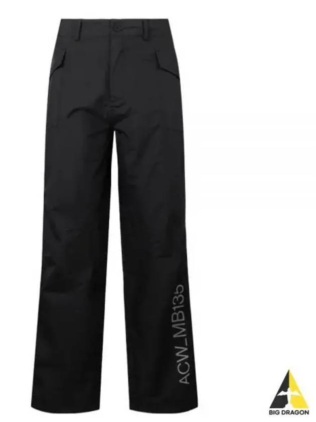 A COLD WALL 3L TECH PANTS ACWMB135 BLACK - A-COLD-WALL - BALAAN 1