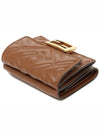 FF Baguette Flap Card Half Wallet Brown - FENDI - BALAAN 5