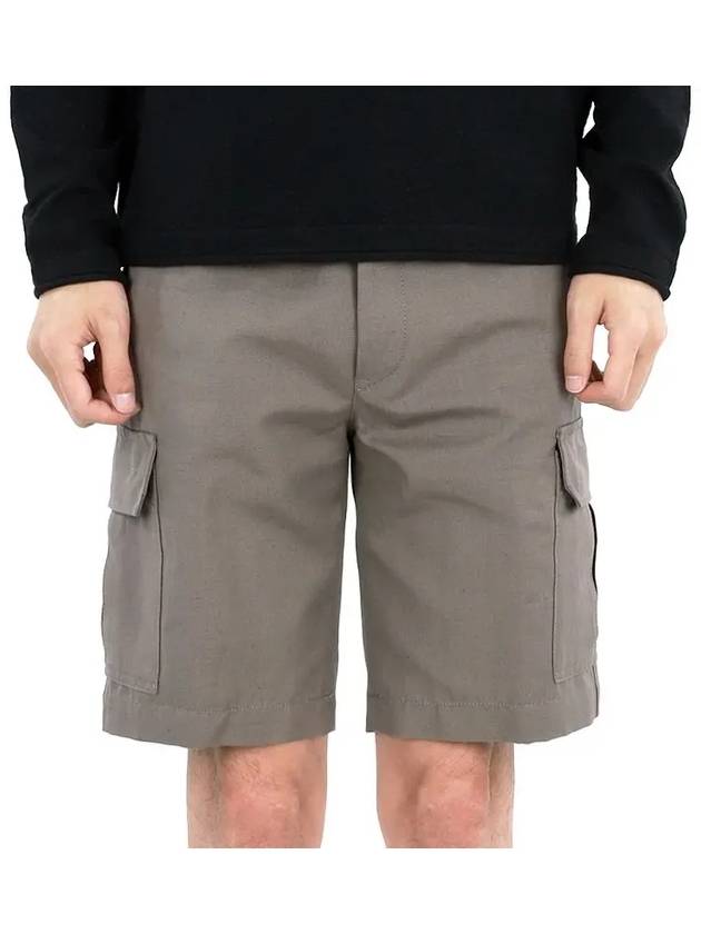 Straight Leg Cargo Shorts Brown - LORO PIANA - BALAAN 2