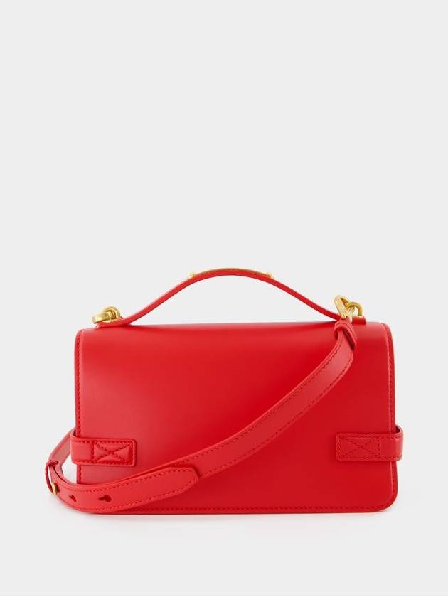 B-Buzz Shoulder 24 Purse - Balmain - Leather - Red - BALMAIN - BALAAN 3